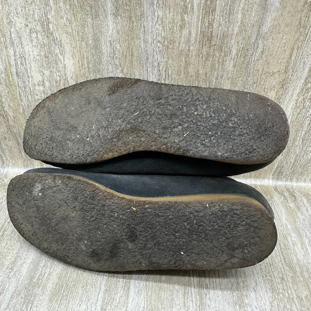 Clarks Originals Mens WALLABEE Boot Shoes Moccasin Sz US 13 Gray Suede‎
